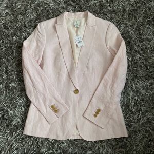 J. Crew Linen Blazer